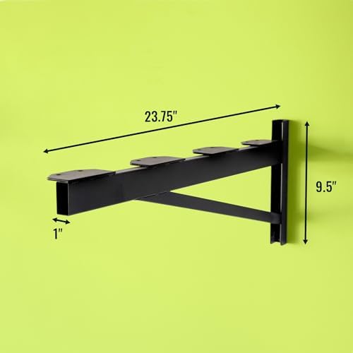 StoreYourBoard 24 Inch Heavy Duty Shelf Brackets, Set of 4 for 2' x 4'...