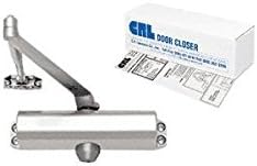 CRL DC54 Aluminum Finish Size 4 Surface Mount Door Closer