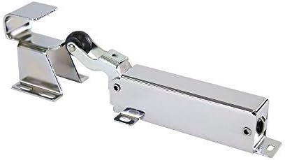 Kason 1094 SureClose Hydraulic Door Closer and Hook, Exposed Mounting, Adjust...