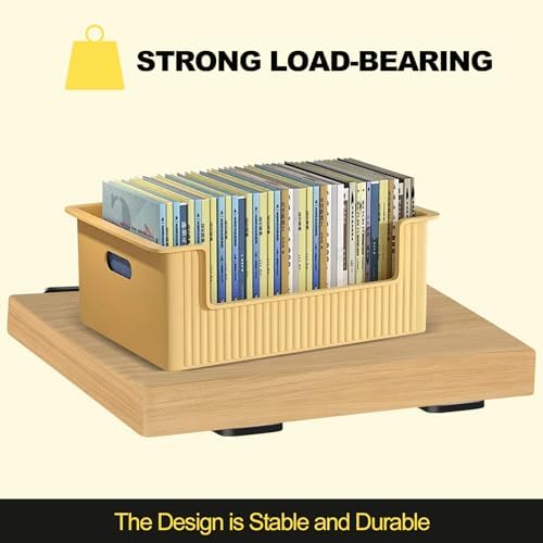 12 Pack - 12 inch Black Hidden L Shelf Bracket (1/5 Inch Thicked) Iron Floati...