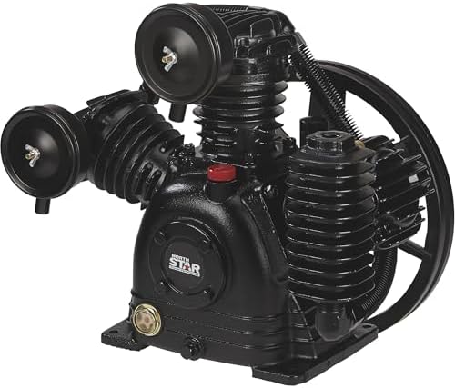 NorthStar Air Compressor Pump, 2-Stage, 3-Cylinder, 14.9 CFM at 90 PSI