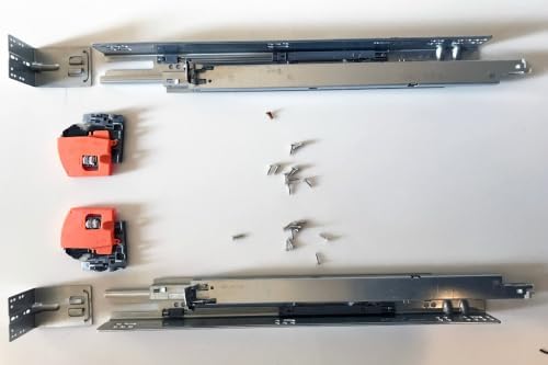 15" BLUM Tandem Set of 6 Drawer Slides Plus BLUMOTION Complete Kit. with...