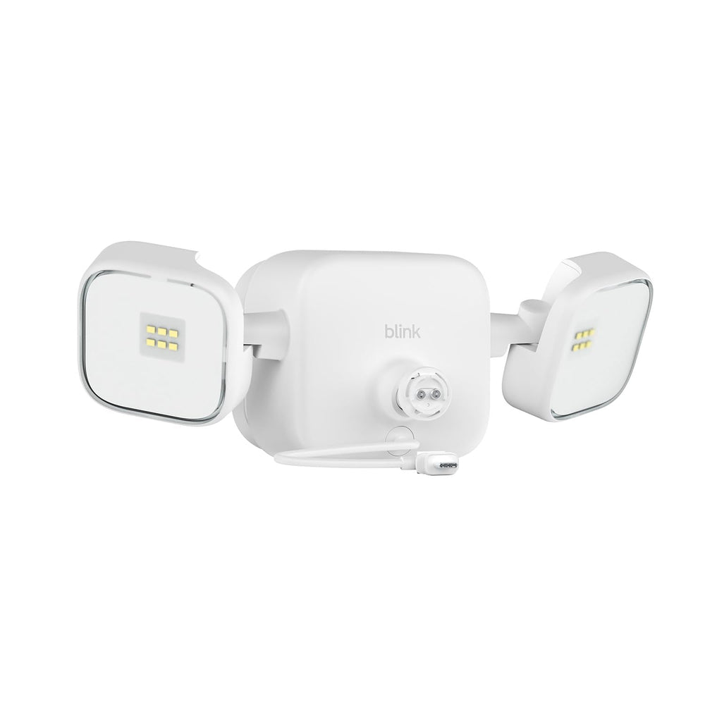 Blink Outdoor Floodlight Mount – Wire-free, 700 lumens, two-year battery life...