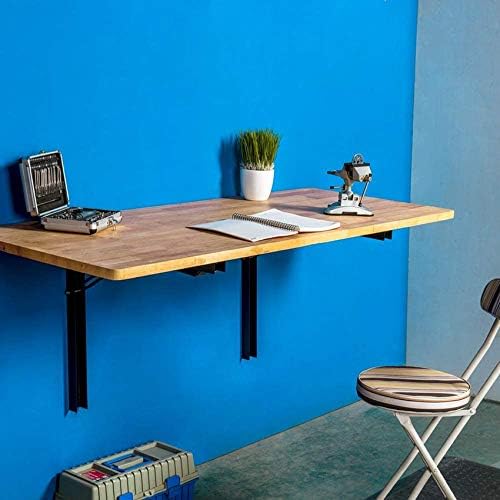 WALMANN 24" Folding Shelf Brackets, Collapsible Brackets for Shelves