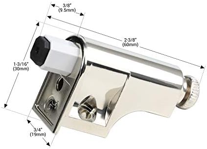 50 Pack Rok Hardware Soft Close Damper for Cabinet Doors/Compact/SoftClose Ca...
