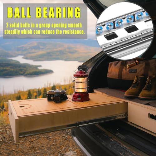 Heavy Duty 32" Drawer Slides, Full Extension Ball Bearing, 300LB