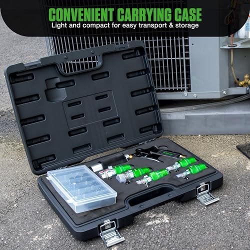 hilmor HLC007 HVAC Lineset Cleaner - Pressurized Foam Puck System to Remove C...