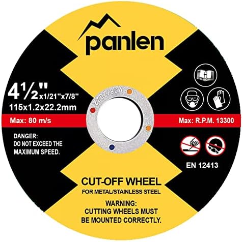 Cut Off Wheels, 4 1/2 Inch, 100 Pack