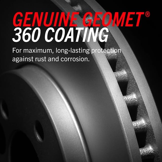 Power Stop CRK1358 Coated Brake Rotor and Ceramic Brake Pads- Front