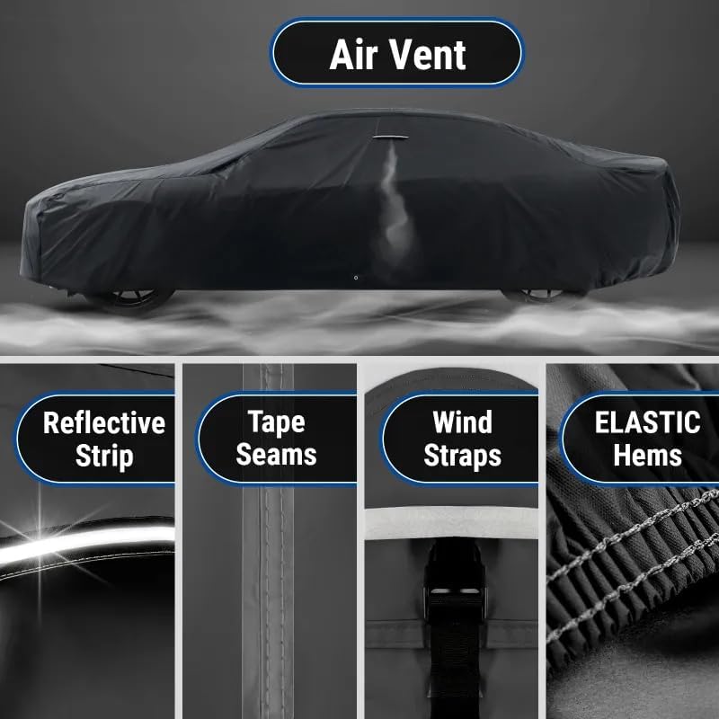 iCarCover Waterproof Car Cover for 1985-1992 Chevy Sprint