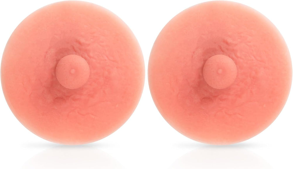 Vollence 6cm Adhesive Silicone Nipples,Reusable Attachable Silicone Nipple