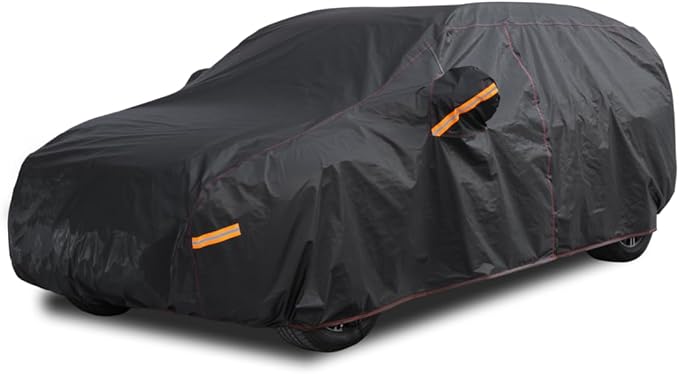 6 Layer Heavy Duty Hatchback Car Cover Waterproof All Weather Protection
