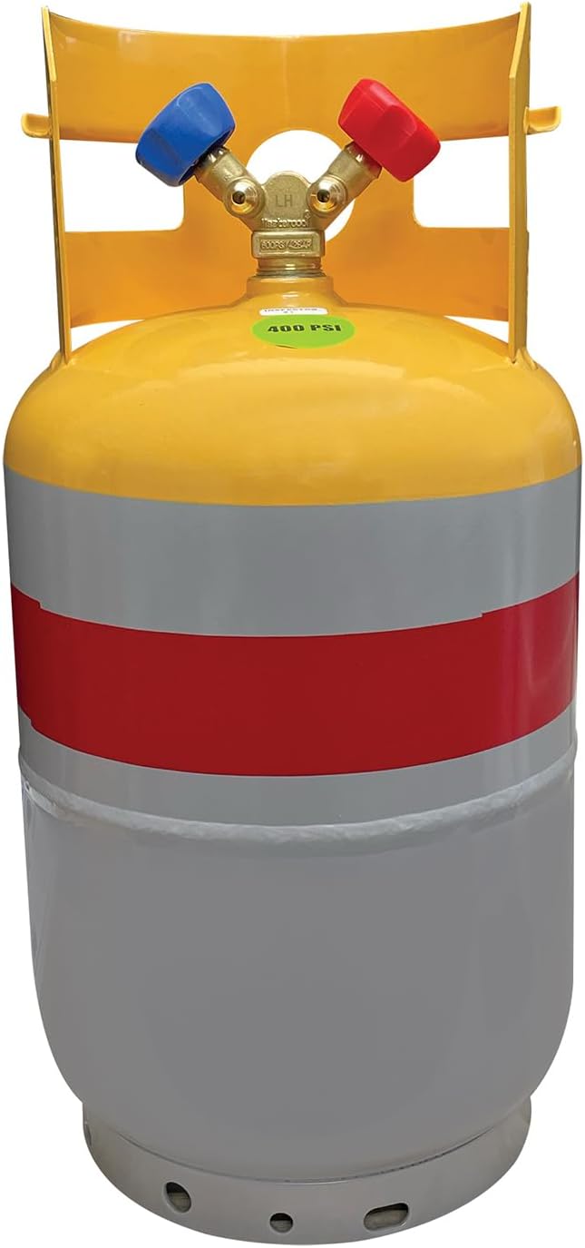 Mastercool 62010-A2L 30 lb A2L Recovery Cylinder, No Refrigerant Included