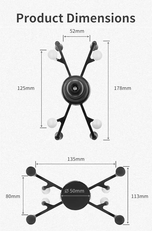 Strg Tablet Mount with U-Bolt Mount Base