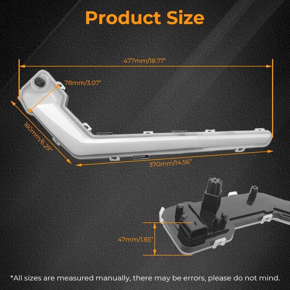 UTV Fang Lights Front Signature Lights Assembly Fit for Can-Am Maverick X3 an...