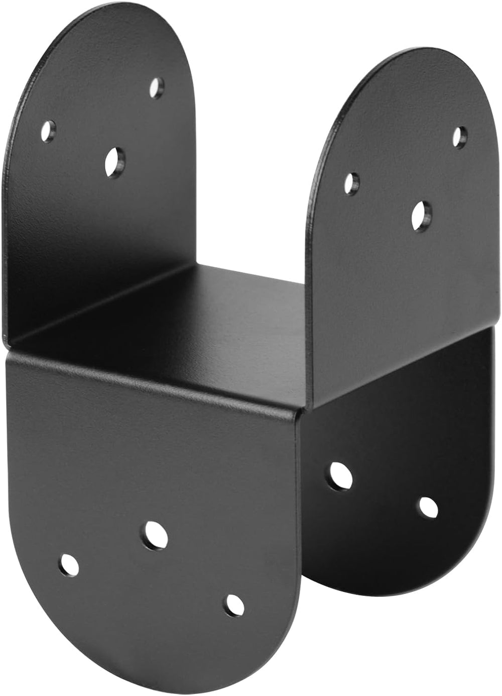 GBGS 4 Pack 4x4 Post Connector,14 Gauge,Black