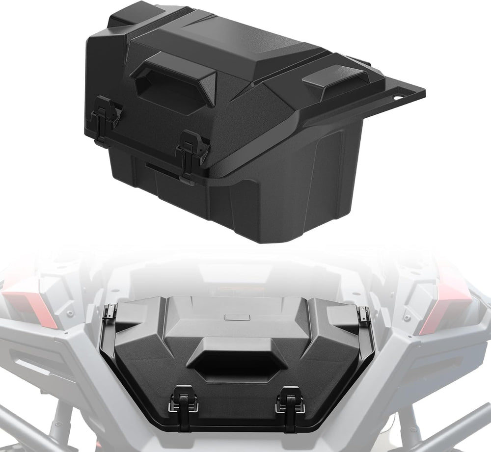 42QT Rear Cargo Box for Polaris RZR Turbo R/PRO S PRO XP 2020-2026 | Upgraded...