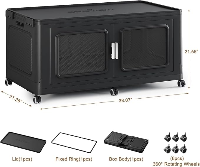 220 Qt Stackable Storage Bin