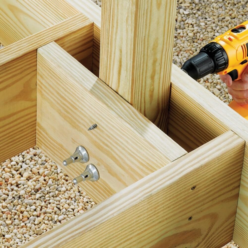 FastenMaster FMTHR008-24 ThruLOK Screw Bolt Fastening System, 8 Inches, 24-Co...