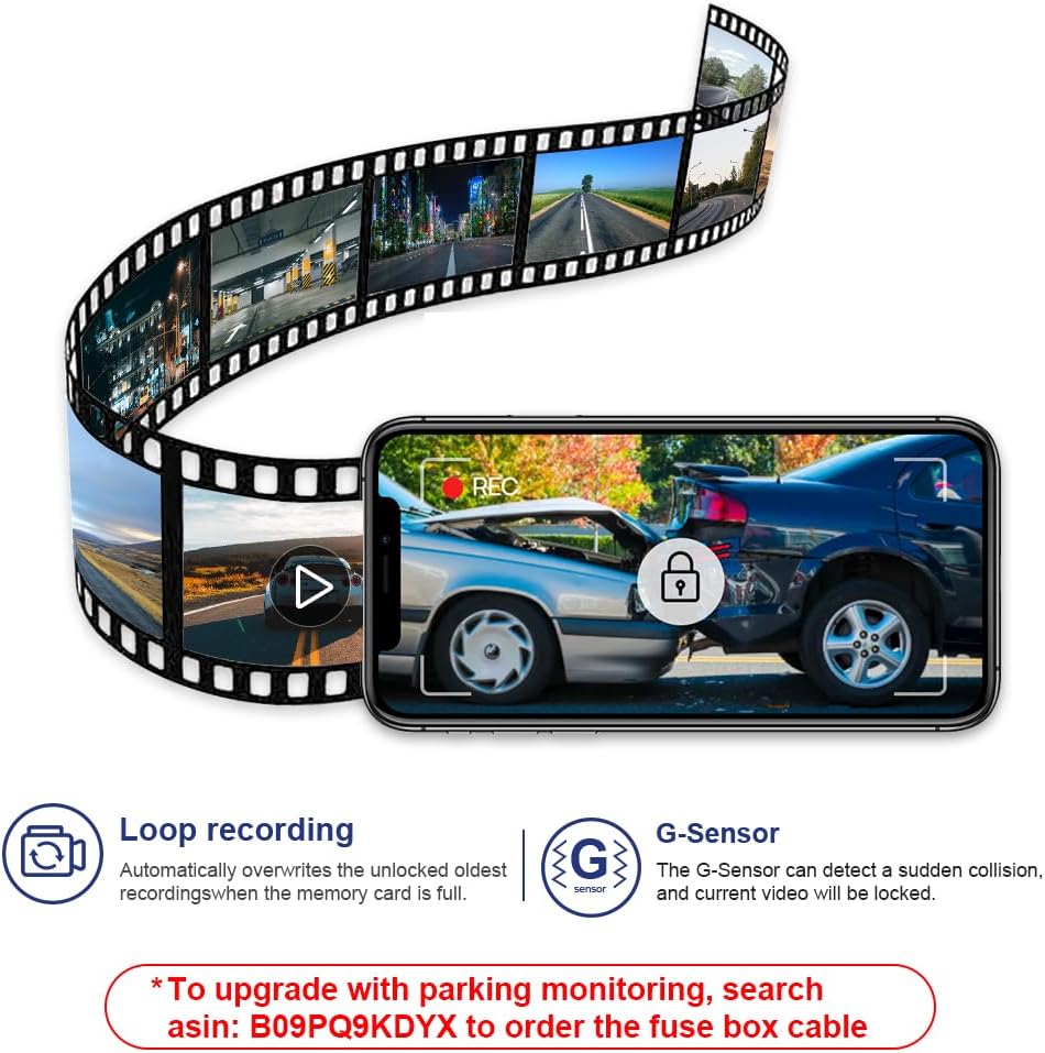 Fitcamx 4K Dash Cam Suitable for Lexus TX 2024-2026 TX 350 500h Premium Luxur...