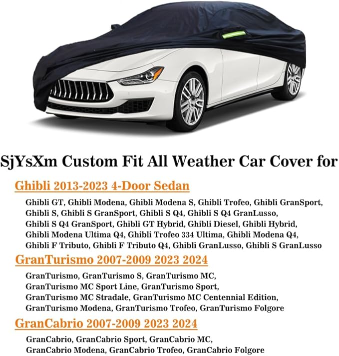 Custom Car Cover Compatible