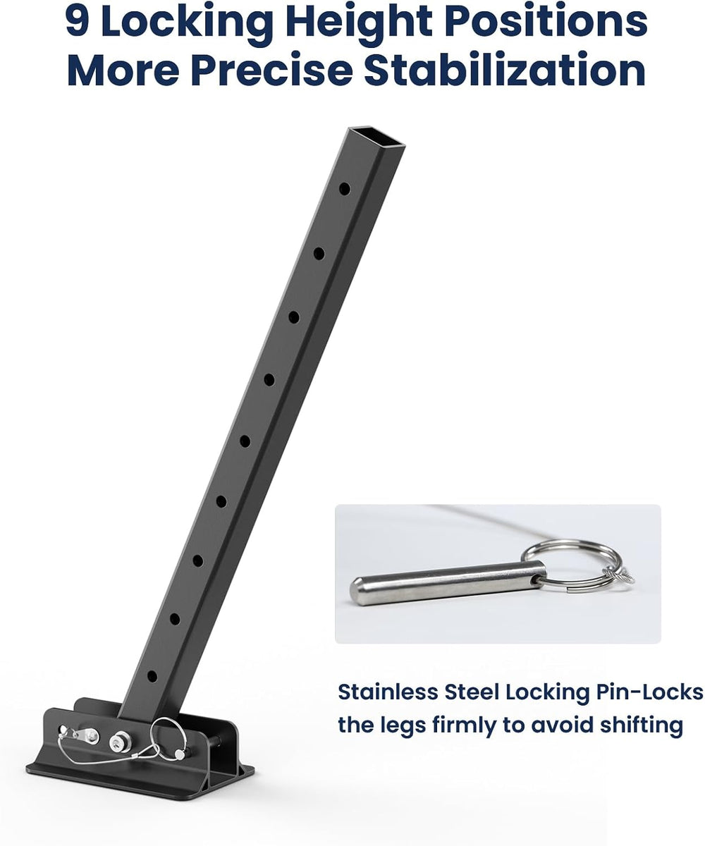 Aluminum I-Beam RV Stabilizer,Camper Wobble Jack Trailer Essentials