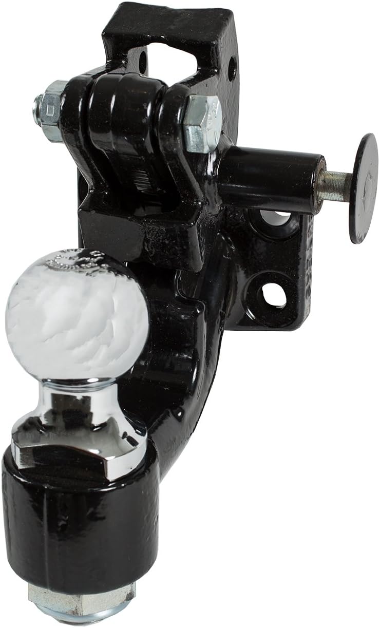 Buyers Products 10052 10 Ton Combination Hitch with 2 Inch Ball, Black