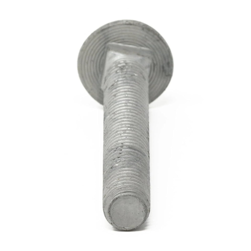 1/2"-13 x 4 (25 Sets) Hot Dipped Galvanized Carriage Bolt Kit for Exteri...