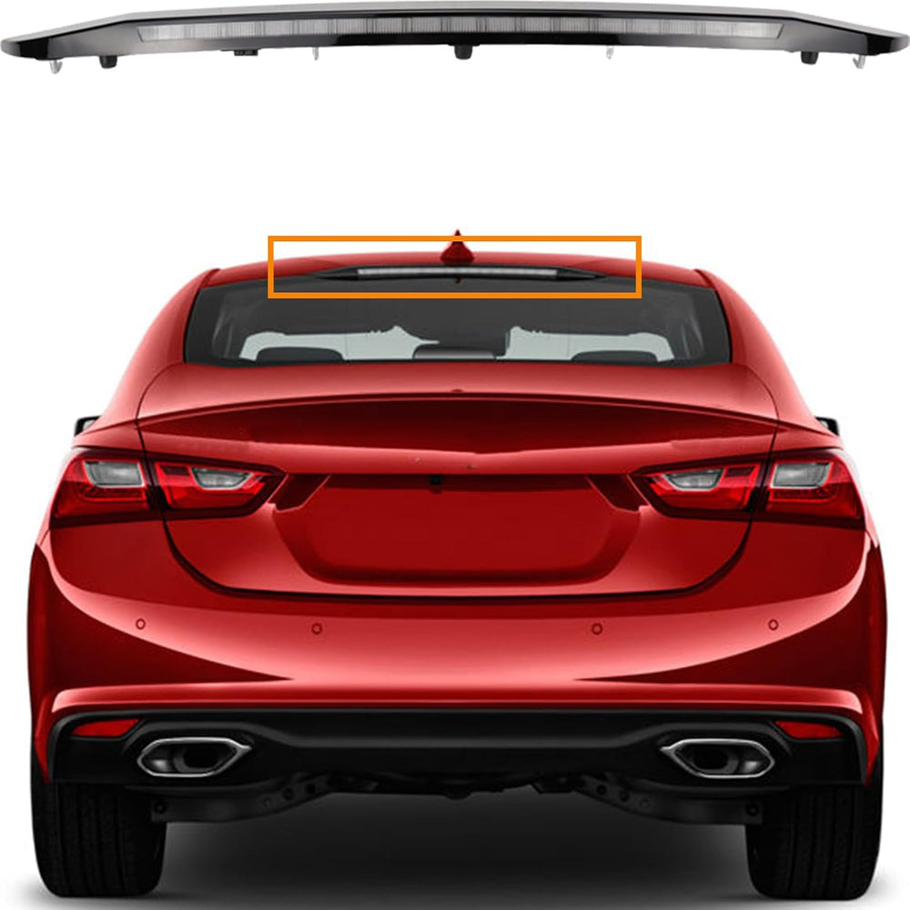 3rd Third Brake Light Assembly Compatible with Chevrolet Chevy Malibu | Compa...
