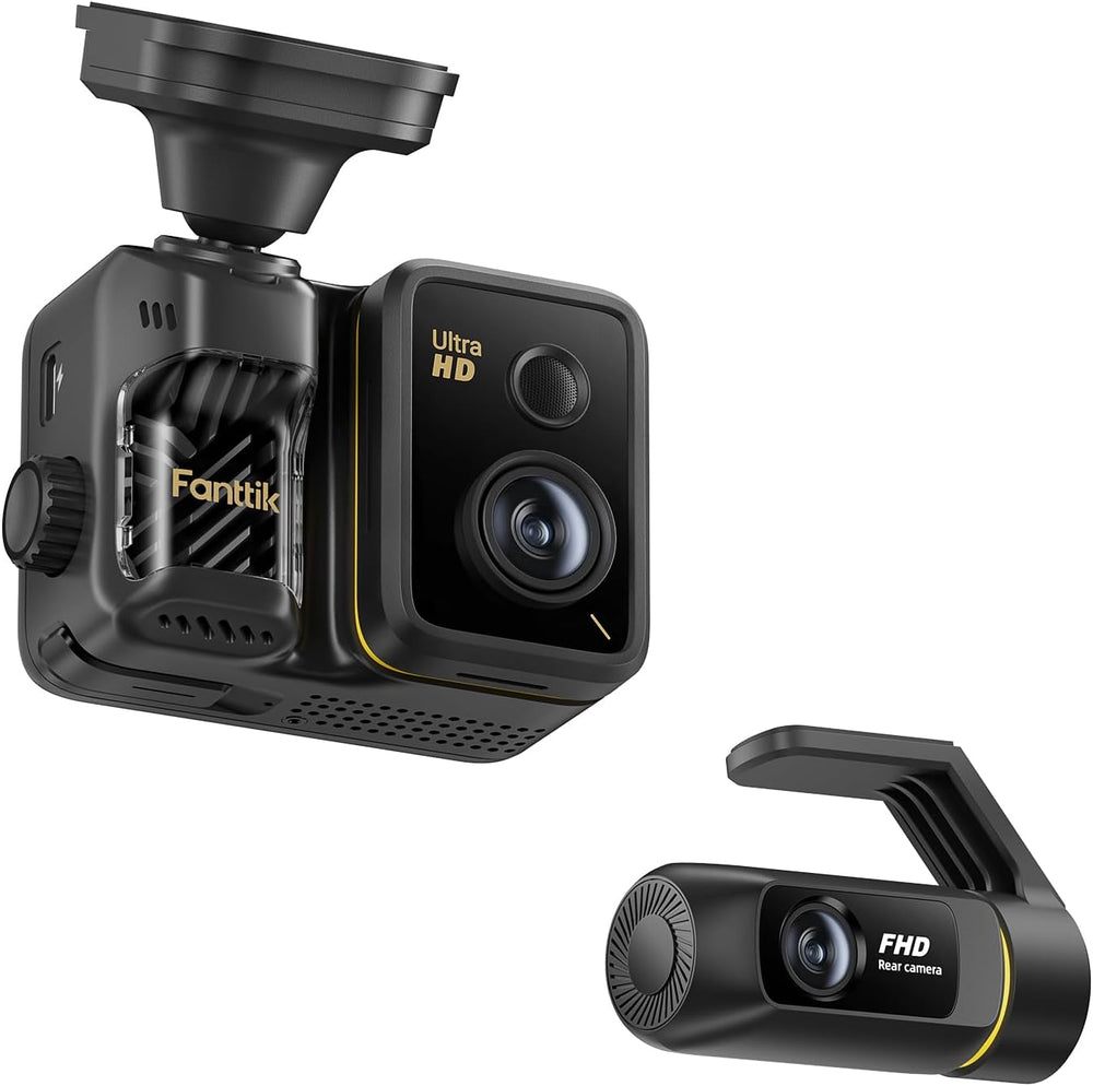 Fanttik Luma K10 Apex 4K Dashcam Front Rear, STARVIS 2 Sensor, AI Algorithm