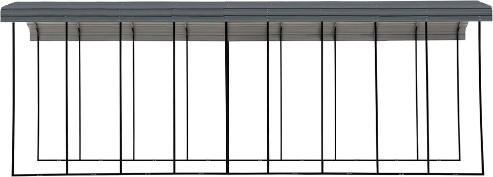 Arrow Carports Galvanized Steel Carport, RV Metal Carport Kit, 14' x 42