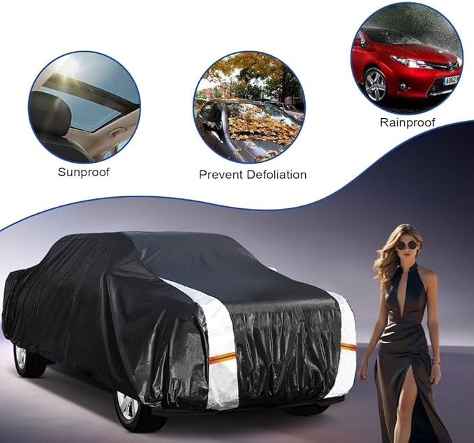 Toyota Tundra Truck Cover Custom Fit 2021-2026 Double Cab/CrewMax Cab Short Bed