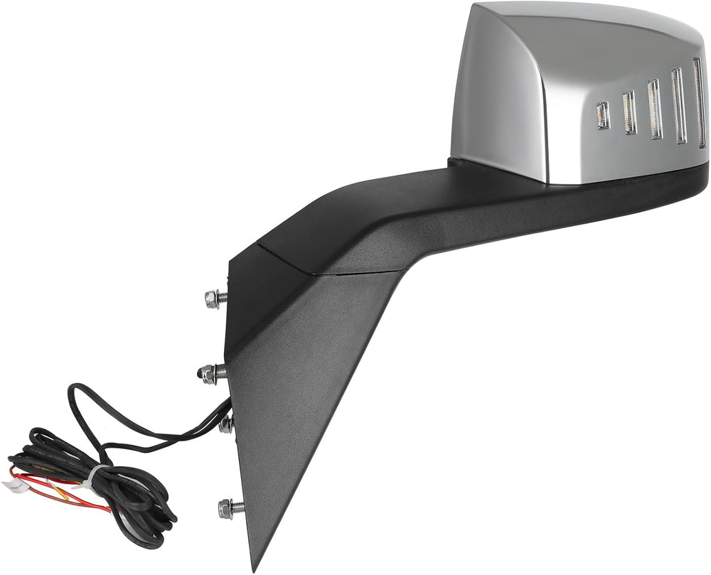 Driver Side Truck Hood Mirror Fits 2004-2018 for Volvo VNL/VN Series, Manual ...
