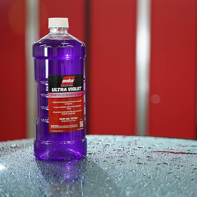 Malco Ultra Violet Premium Wash'n Wax – Best 2-In-1 Car Wash and Wax/Clea...