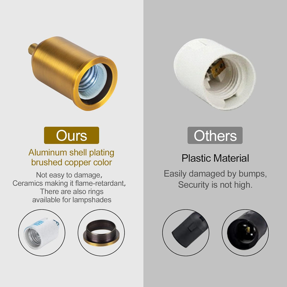 Teal Hanging Lamp Cord 15FT, Plug in Swag Light Kit, 2-Pack
