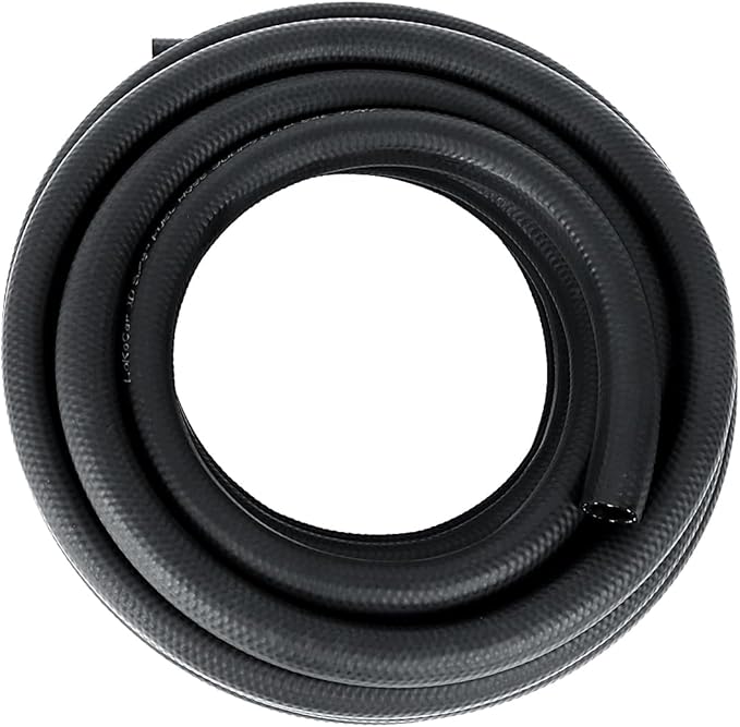 LokoCar Rubber Fuel Hose Line Push Lock 5/8" ID SAE 30R7 NBR 25ft 300PSI...