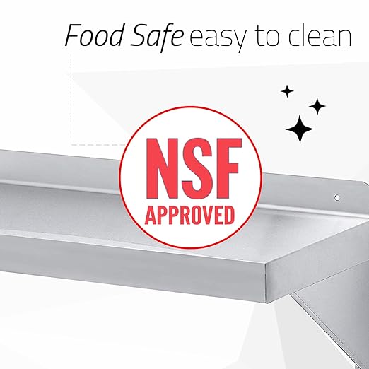 DuraSteel Heavy Duty Wall Mount Shelf