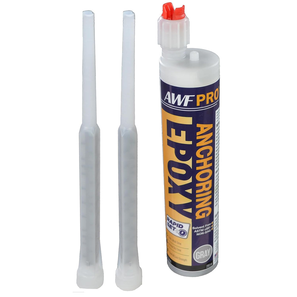 AWF PRO Rapid Set Concrete Anchoring Epoxy Adhesive, 280 mL
