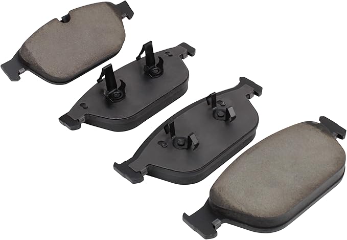 Premium Semi-Metallic Front Brake Pads Compatible