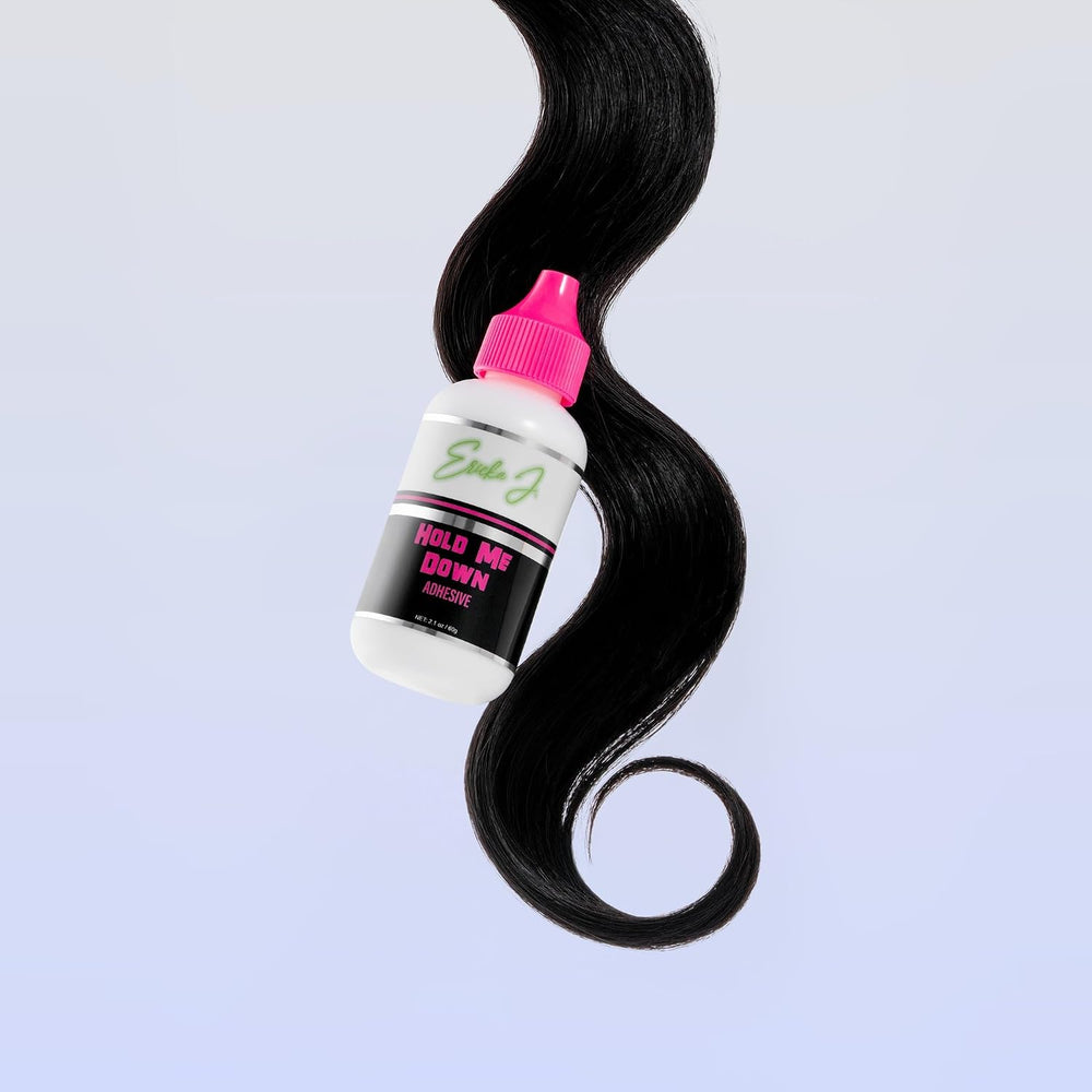 Ericka J. Hold Me Down Adhesive - Waterproof Lace Wig Glue for Strong Hold, Q...