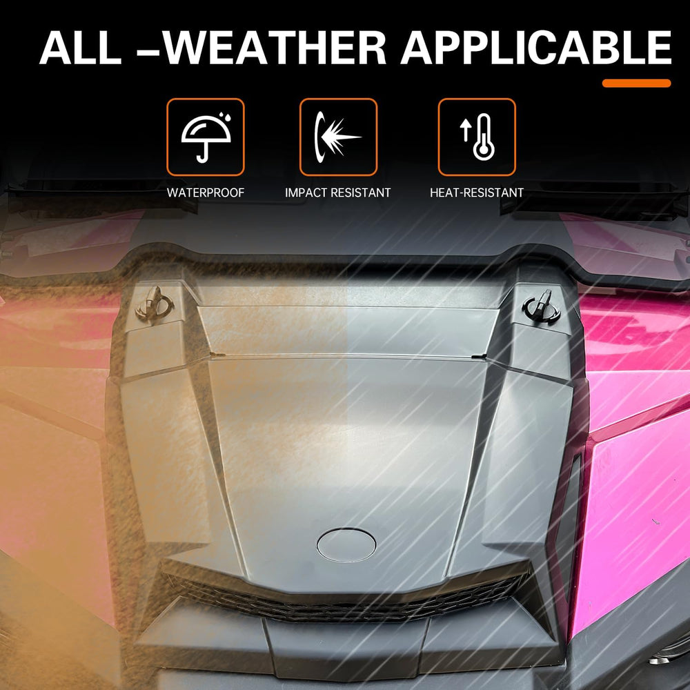 Turbo Hood for RZR XP 1000 14-18, Black Air Intake Vent Compatible with Polar...