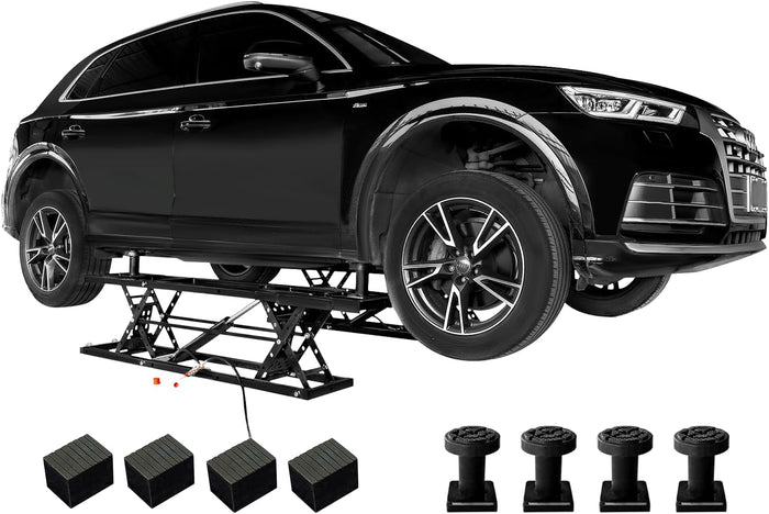 Albott 7000 LBS Portable Car Lift, Heavy Duty Quick Jack