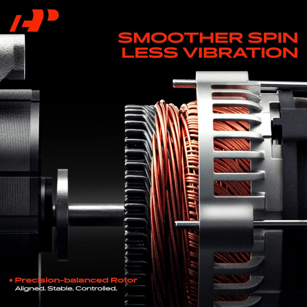 A-Premium Alternator, 12V 100A 7-Groove Pulley Clockwise