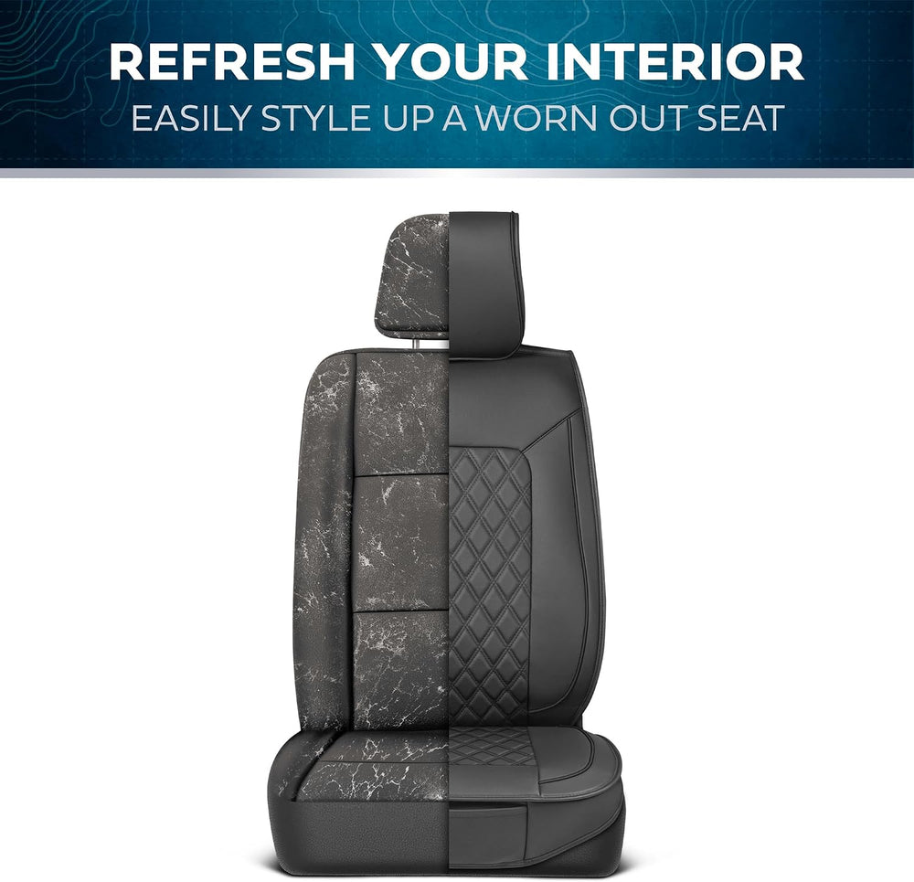TrimLine Onyx Napa Leather Seat Covers for Cars & SUVs