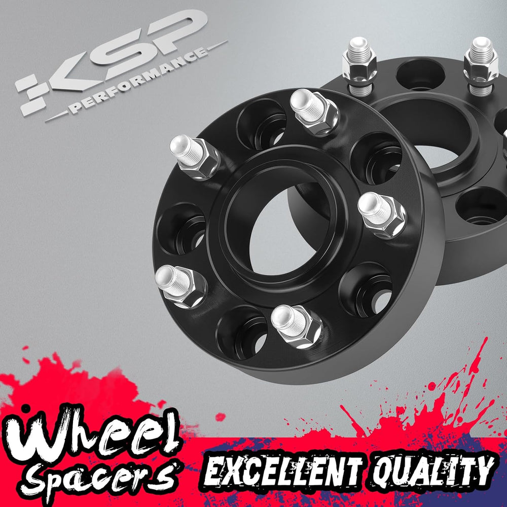KSP 5x5 Wheel Spacers for Grand Cherokee 2011-2025, 1.5inch 5x127mm Hubcentri...