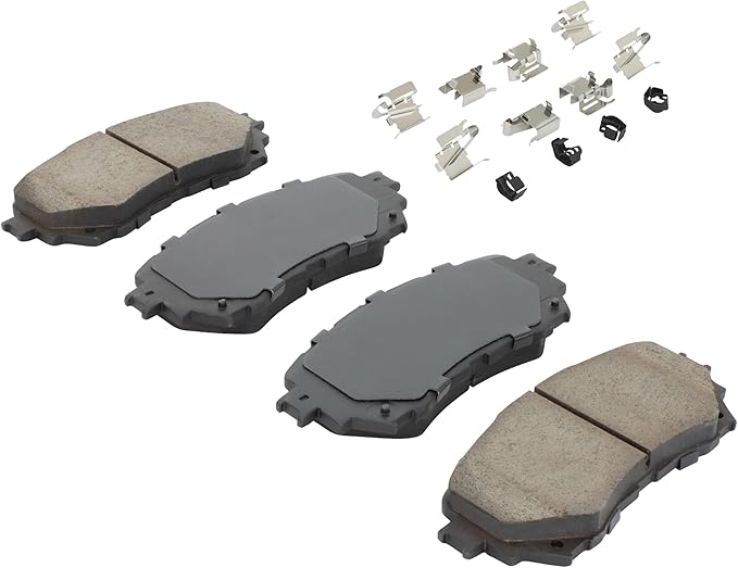 Premium Ceramic Front Brake Pads Compatible