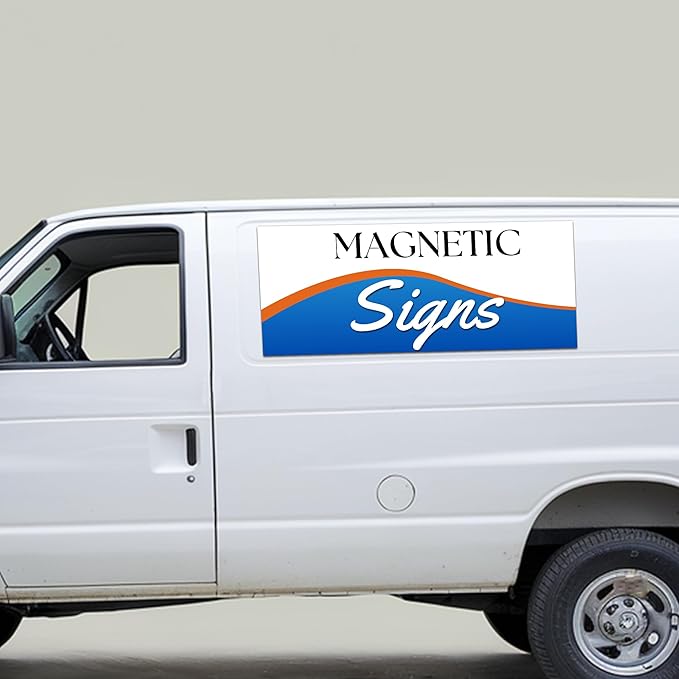 2 Pack Extra Large Custom Car Magnets