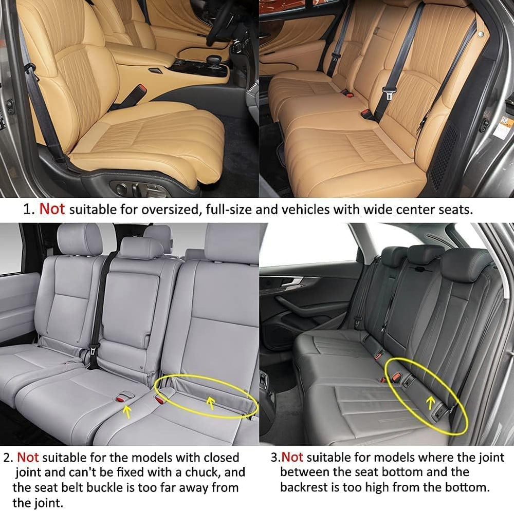 West Llama Pu Leather Car Seat Bottom Covers Protectors Include 1 Pair Front ...