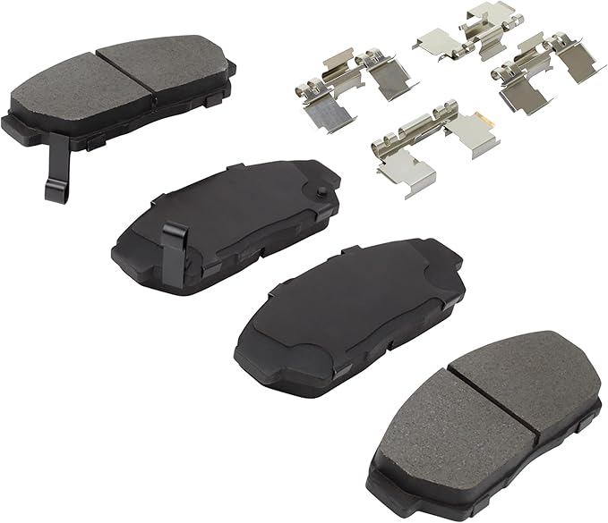 Premium Ceramic Front Brake Pads Compatible