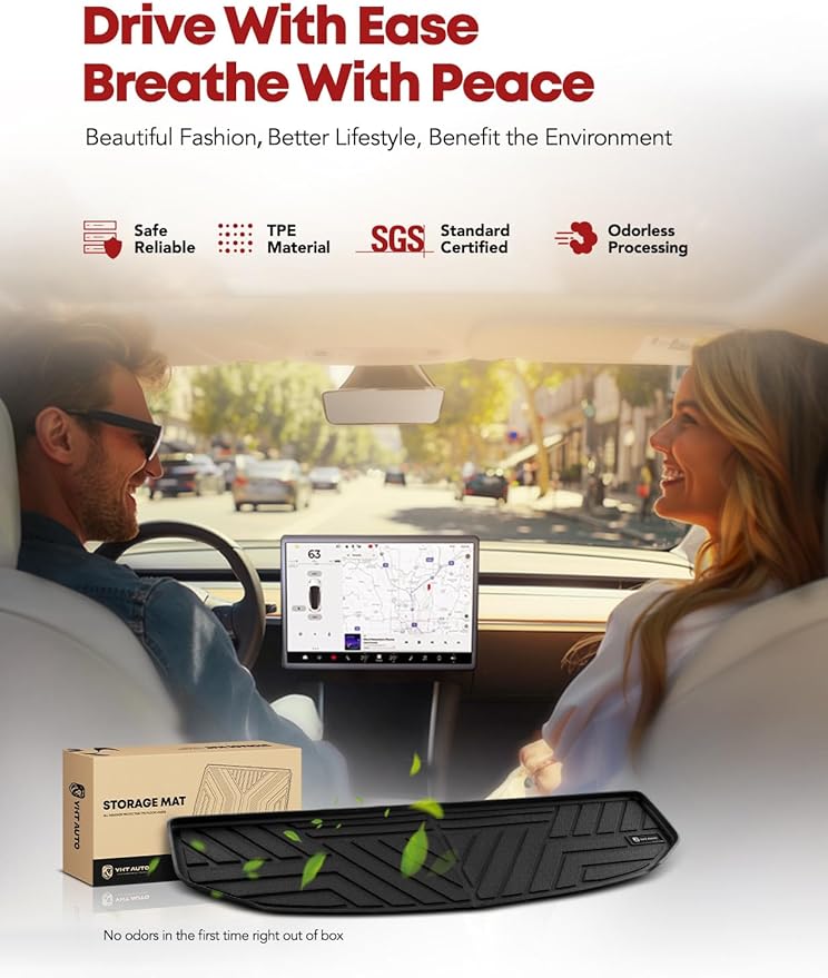 YHTAUTO Trunk Mat Compatible